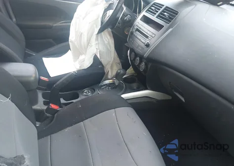 2013 Mitsubishi Outlander Sport Es from USA, damaged, VIN 4A4AR3AU5DE015530